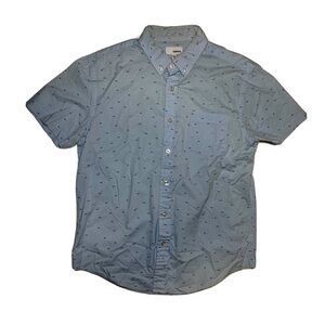 Sonoma Light Blue Button Up Shirt Size Medium